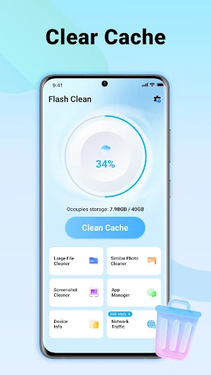 Flash Clean: Storage & Memory Screenshot 0