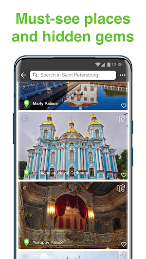 Saint Petersburg SmartGuide - Audio Guide & Maps Screenshot 2