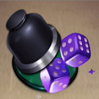 Mirror Glow Dice