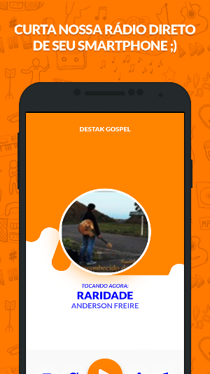 Destak Gospel Rádio Web Screenshot 0