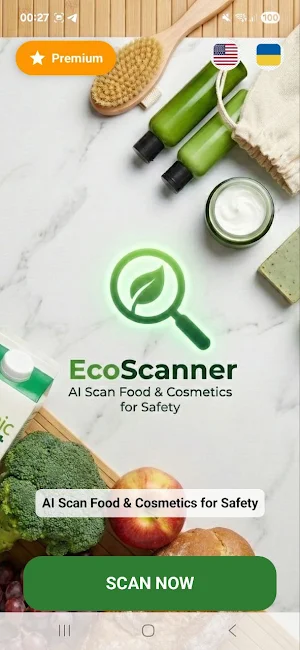 EcoScanner: AI Ingredient Scan Screenshot 0
