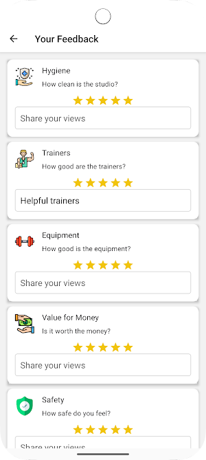 V4 Fitness Screenshot 2