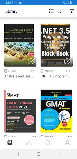 Wiley eBooks Screenshot 2