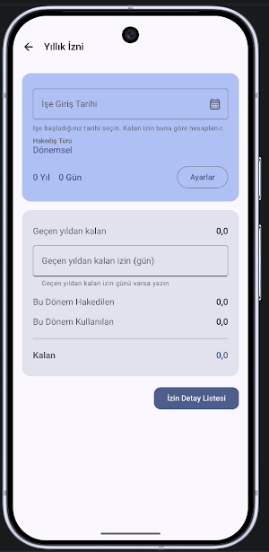 Mesailerim: Mesai Defteri Screenshot 3