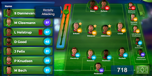 Dream Star League Soccer Footb Screenshot 1