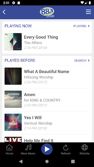 88.7 The Song Screenshot 2