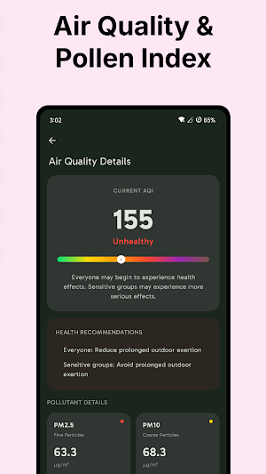 Atmos Weather : maps & widgets Screenshot 3