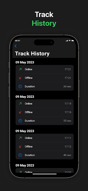 WatLogs: Online Status Monitor Screenshot 3