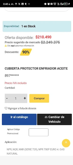 Partes Genuinas Screenshot 0
