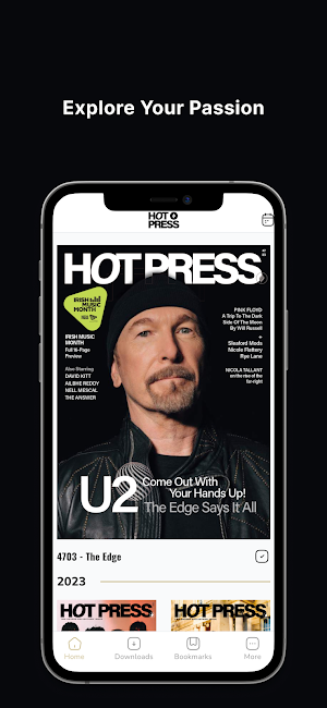 HotPress Magazine Screenshot 0