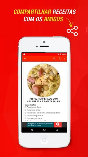 Receitas de Arroz Temperado Screenshot 0