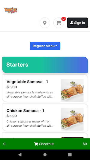 Tandoornflame Screenshot 1