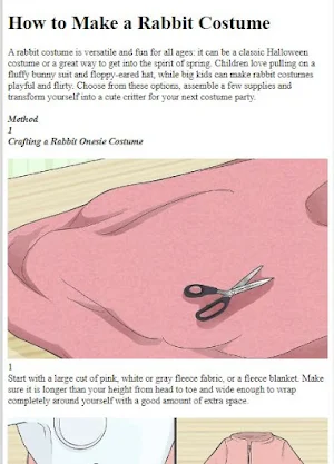 How to Make Animal Costumes Screenshot 3