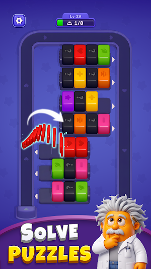 Loop Master: Color Jam Sort Screenshot 1