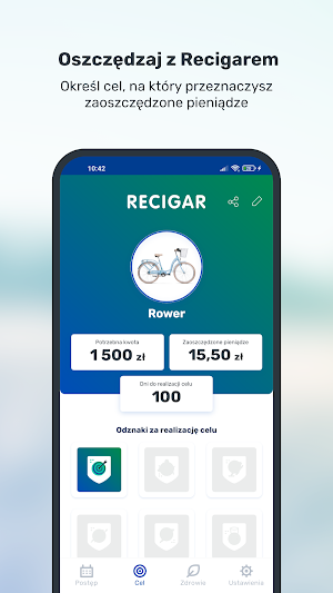 Rzuć palenie z Recigarem Screenshot 2