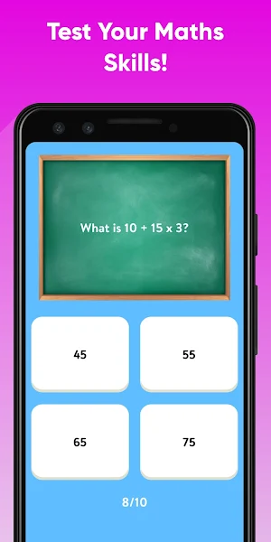 Math Test Screenshot 0