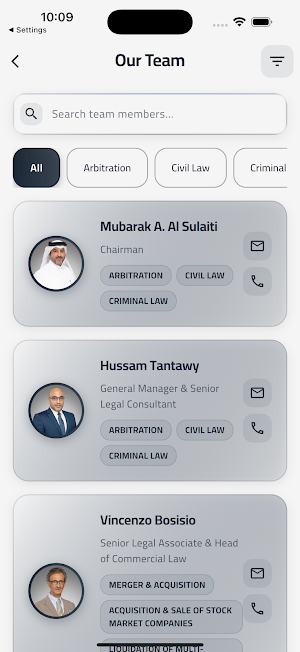 Al-Sulaiti Law Firm Screenshot 3