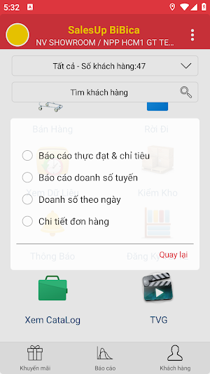 SalesUp BIBICA Screenshot 2