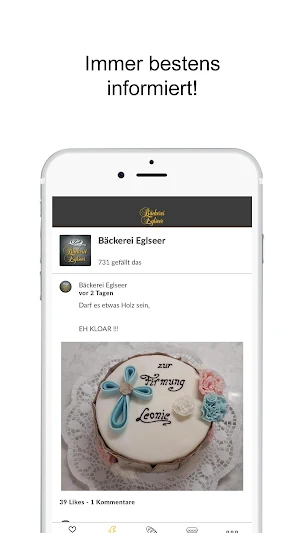 Bäckerei Eglseer Screenshot 3