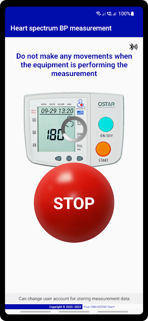 Heart Spectrum BP measurement Screenshot 2