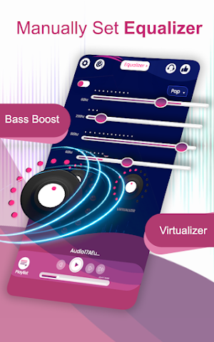 Music Equalizer-Volume Booster & Bass Booster Screenshot 3