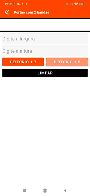 calcular portões Screenshot 0