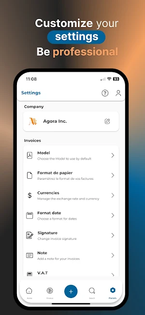 Faktire : Pro Invoicing Tool Screenshot 2