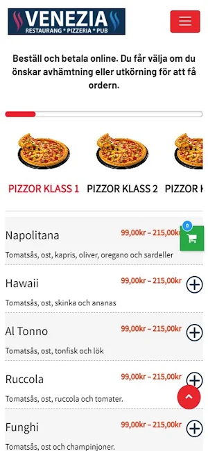 Venezia Pizzeria Screenshot 0