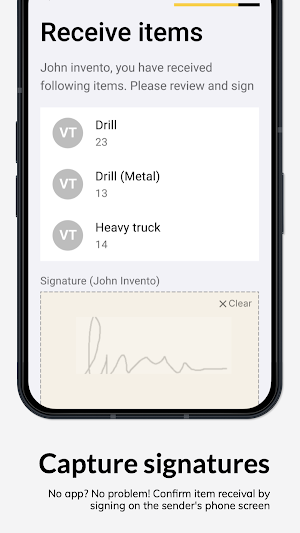 Inventool - assigned items Screenshot 3