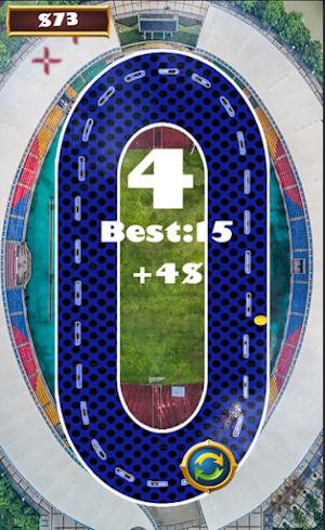 Formula Car Loop Track Game Screenshot 2