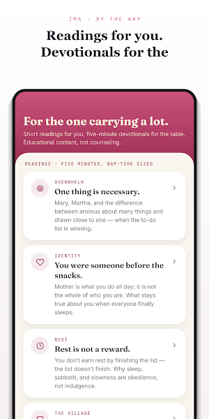 Ima — A Companion for Moms Screenshot 3