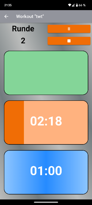 Tabata Workout Timer Screenshot 2