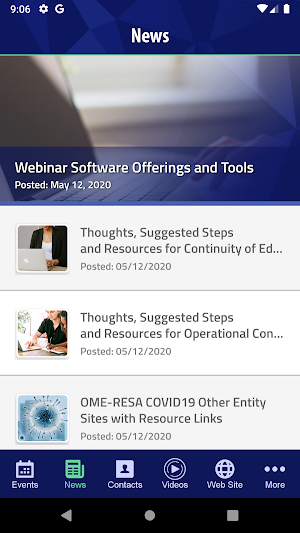 OME-RESA Screenshot 3
