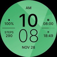 Green Mint Fit Watch Face