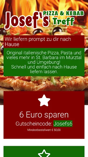 Josefs Pizza & Kebap Screenshot 1
