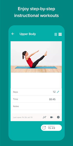 Julia Gruszczynska Fitness Screenshot 3