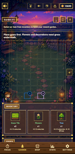 Focus Garden Screenshot 1