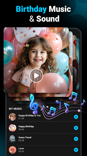 Birthday Video Maker Screenshot 2
