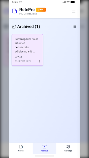 NotePRO - Secure Notes & Diary Screenshot 3