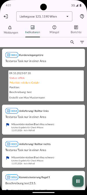 BIO-TECH Kundenapp Screenshot 2