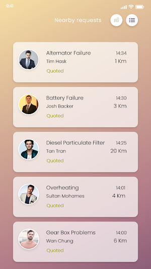eCA Service Screenshot 2