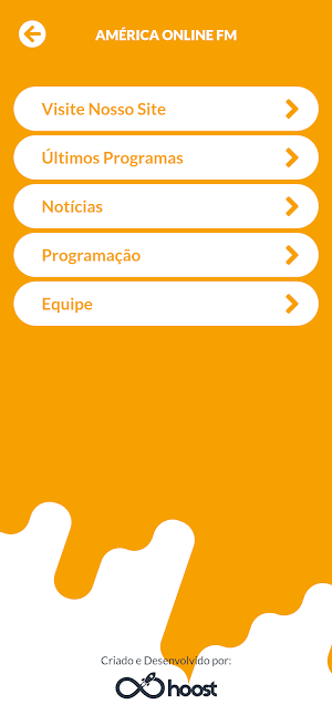 Rádio América Online Screenshot 1