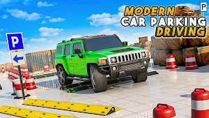 Modern Car Parking Car Driving & Car Parking Games Screenshot 0