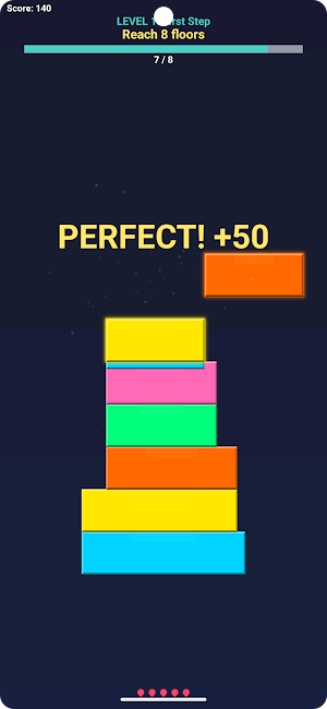 Stack Tower Game Screenshot 2