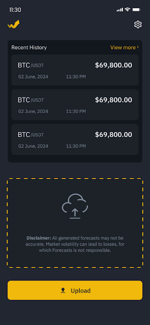 Crypto Forecast Screenshot 0