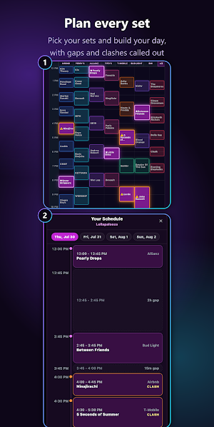 VYBE: Concerts & Festivals Screenshot 2
