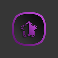 Shadow Gray Purple Icon Pack