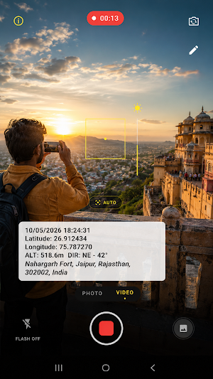 SurveyCam - Location & Geo Tag Screenshot 1
