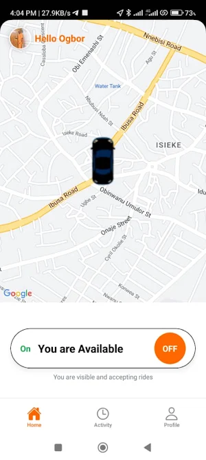 Clare Driver Screenshot 0