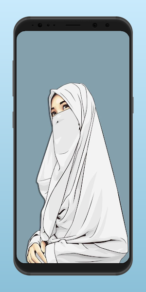 Aesthetic Moslem Hijab Wallpaper 4K Screenshot 2